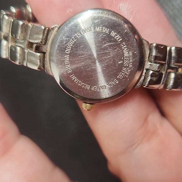 Bulova Small Gold and Silver Watch